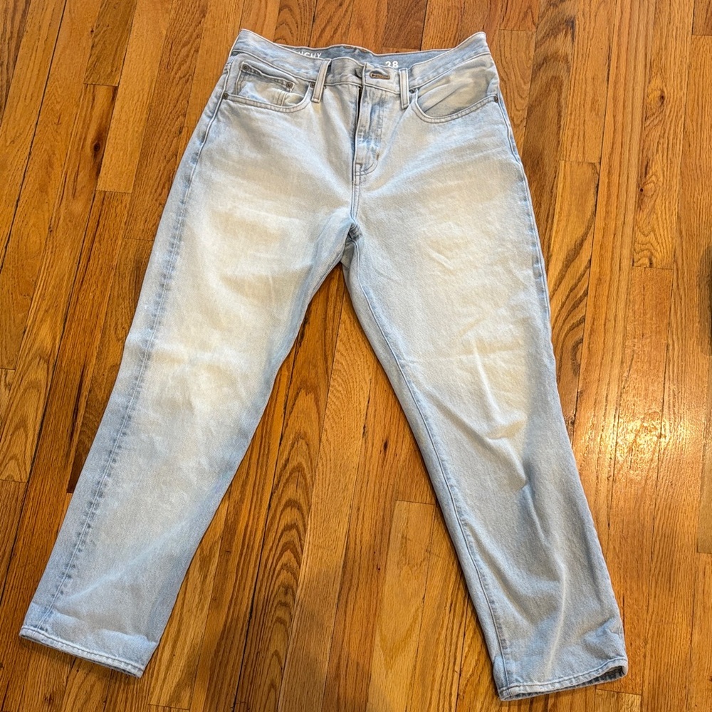 J. Crew Light Blue Slouchy Boyfriend Jeans